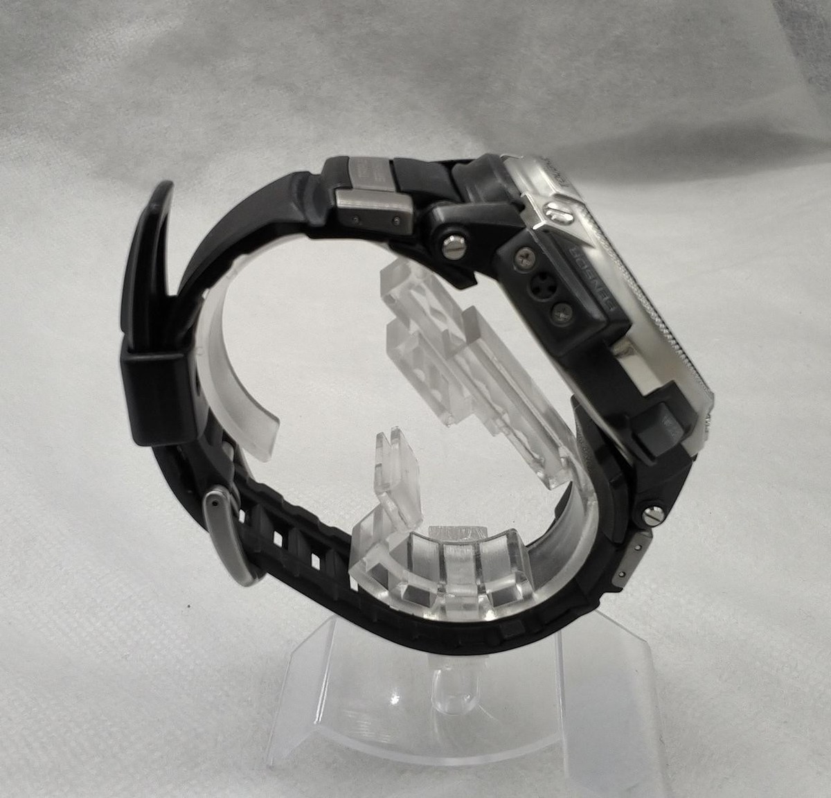 CASIO PROTREK PRW-5000 Solar Radio Quartz Men's Watch Black Dial