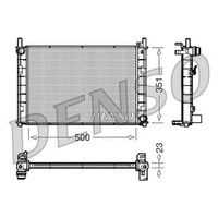 Denso KüHler WasserküHler Passend FüR Ford Fiesta V Fusion Mazda 2 Jh Jd Ju Dy