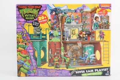 Playmates Teenage Mutant Ninja Turtles Sewer Lair Playset 83478 | eBay