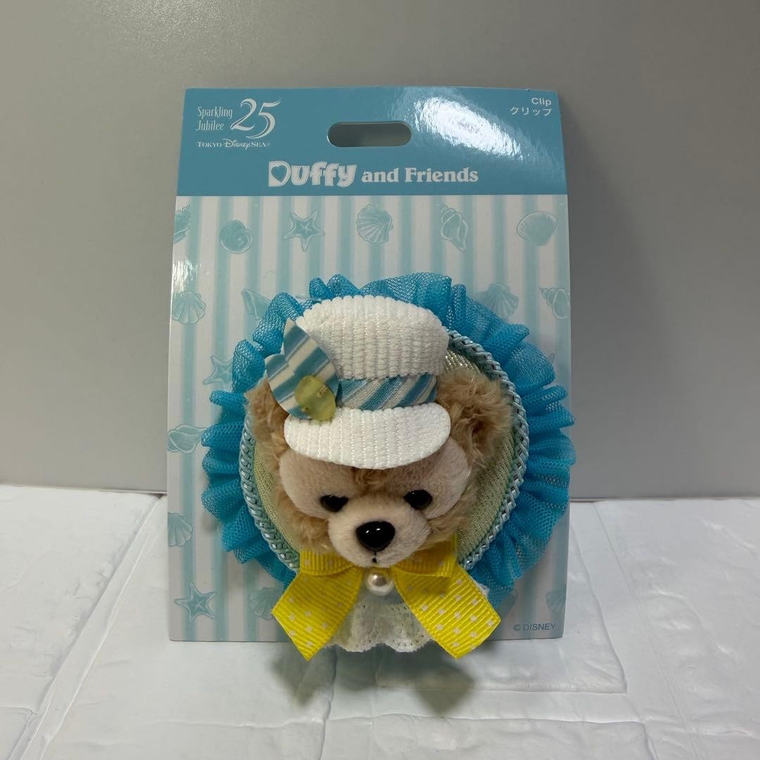 Tokyo DisneySea 25th Anniversary Duffy Clip Find Your Beautiful Blue New