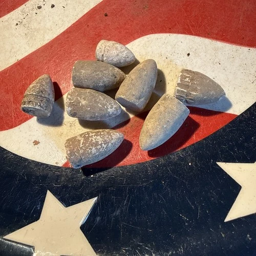 8 Dug Civil War  💥 🇺🇸 💣 Pistol Bullets