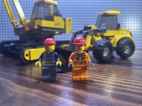 LEGO CITY Demolition Site 60076 Wrecking Crane and Loader 100% Complete - READ