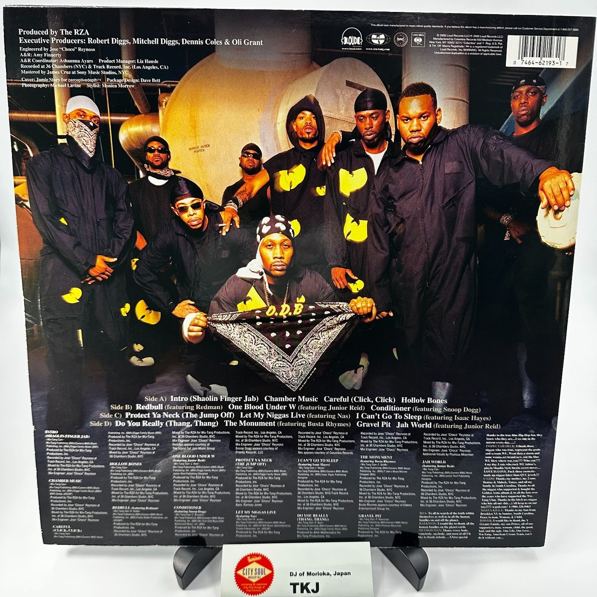 【USオリジナル盤】Wu-Tang Clan - The W 2LP レコード Good Condition] Wu-Tang Clan / The W Original Loud 2000 US 2LP