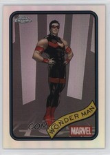 2025 Topps Chrome Marvel Comics Refractor Wonder Man #100 ut4