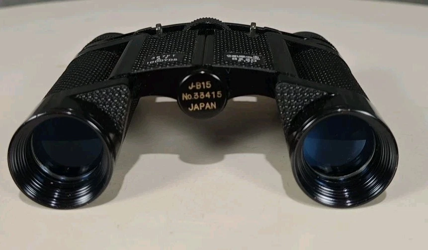 Vintage Tasco Pocket Folding Binoculars 8x20 #171 w/Case 367FT & 1000 yds - Image 3 of 4