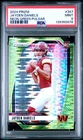 2024 PANINI PRIZM NEON GREEN PULSAR #347 JAYDEN DANIELS PSA 9