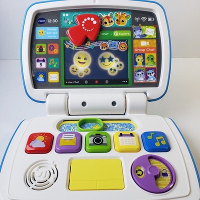 VTech Toddler Tech Laptop With Pretend Apps and Sounds Battery Operated
