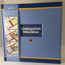 Hallmark School Days KindergartenInstant Scrapbook Photo Scrapbook. New In Box.