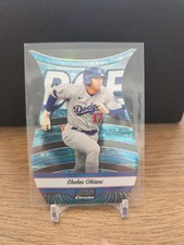 2024 Topps Stadium Club Chrome Shohei Ohtani TRI-17 Triumvirates Die-Cut Dodgers
