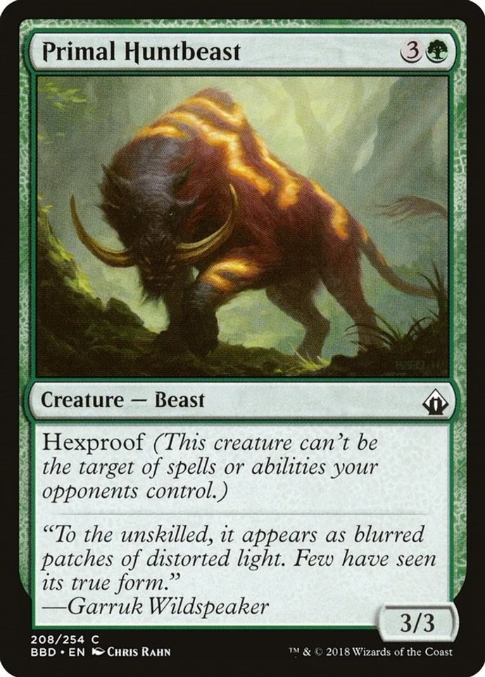 Primal Huntbeast - 208 - LP- Battlebond - Image 1 of 1