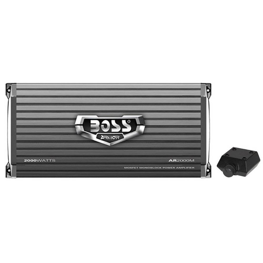 Boss Armor AR2000M 2000 Watt Monoblock A/B Amplifier Car Aud