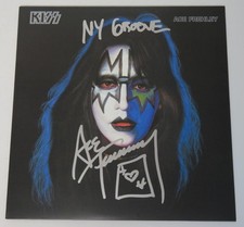 Ace Frehley KISS Signed Autograph Auto "KISS Solo: 1978 S/T" Album Vinyl LP JSA
