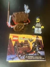 Lego 6028 Treasure Guard Cart Complete Set Instructions Castle Fright Knight Bat