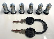Zadi Vecam Barrel Set of 6 Matching Keyed + 2 Keys - Caravan Motorhome Locks ZK3
