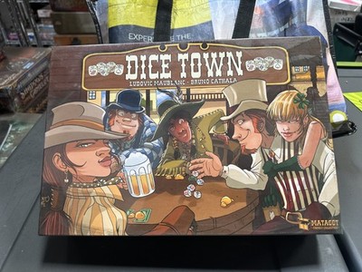 Dice Town Board Game 1st Printing Asmodee Matagot Bruno Cathala NEW SEALED