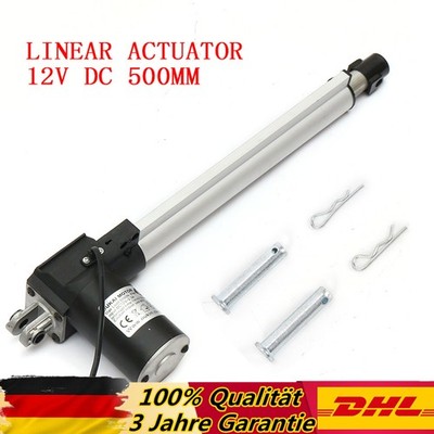 6000N 500mm 20 Zoll Linear Actuator Elektrischer Linearmotor Linearantrieb DC12V