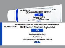 NEW Arthritis Pain Reliever 1 Diclofenac Sodium Topical Gel 3.53 OZ