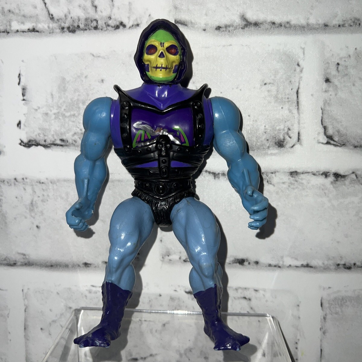 Masters of The Universe Battle Armor Skeletor Figure Vintage