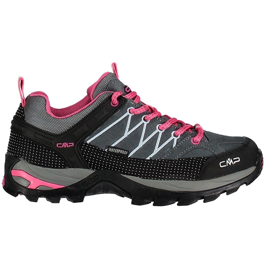 8050194788156 CMP Rigel Low WP Damen Wanderschuhe Грау-Шварц-Розовый 3Q13246103Q 28690₽