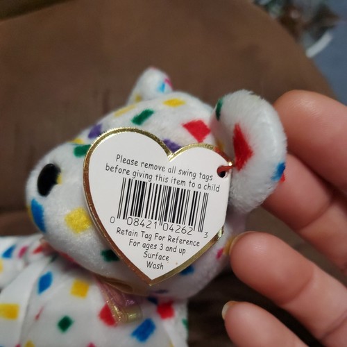 2 TB De colección Ty Beanie Babies Ty 2K Bear - Imagen 7 de 8