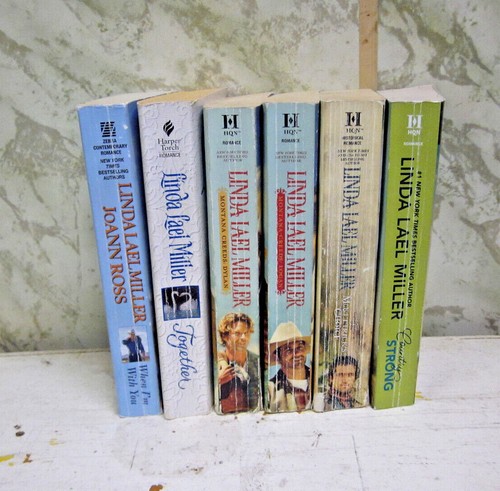 LINDA LAEL MILLER Montana Creeds paperback book lot 6 six Country Strong 2000s - Picture 2 of 2