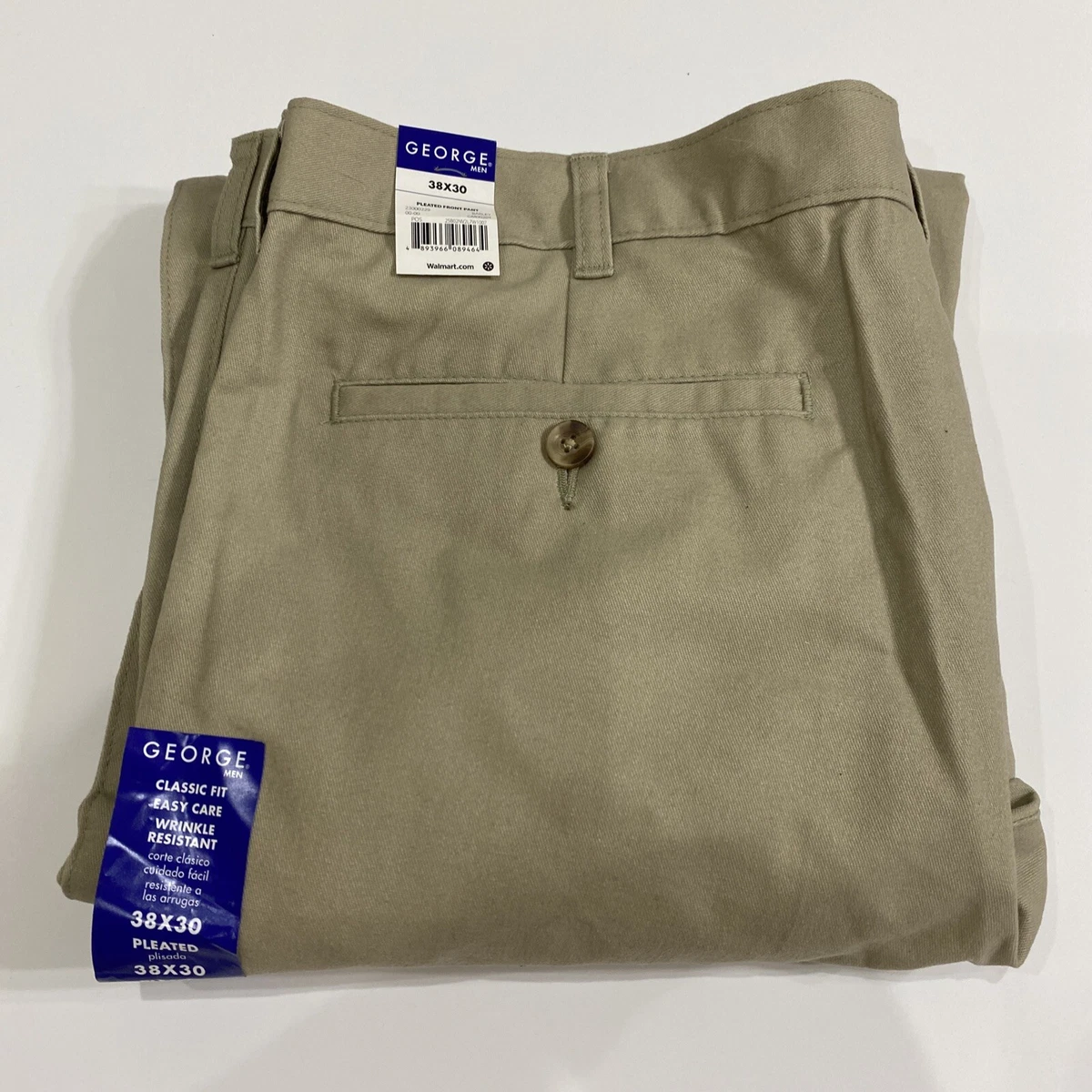 Walmart george hot sale men's dress pants