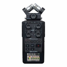 Zoom H6 All Black 6-track Portable Recorder