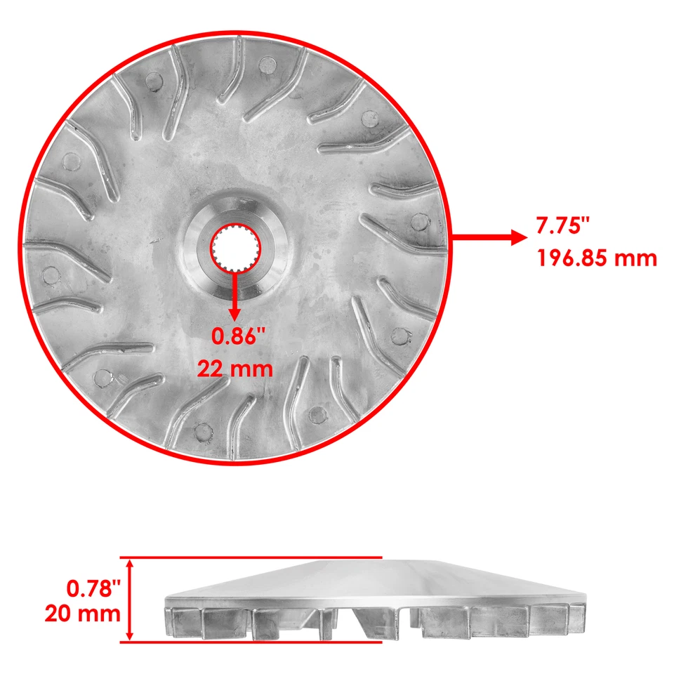 Fixa fixa primária para Yamaha Grizzly 700 Fi 4X4 YFM700 YFM 700 2007-2025 - Imagem 2 de 4