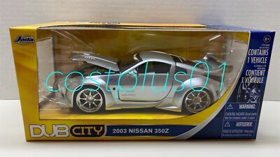 JADA DUB CITY 2003 NISSAN 350Z 1:24 SILVER ### | eBay