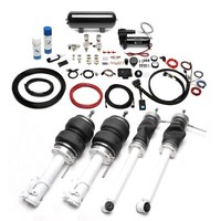 TA-TECHNIX Luft Fahrwerk Airmanagement FÜR VW Corrado Golf 2 11,5L Tank Schwarz