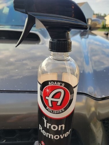 Adam's Iron Remover 16oz Iron Out Fallout Rust Remover Spray For Car ...