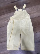 Vintage Young Birds Overall Yellow Romper Size 6 Months New