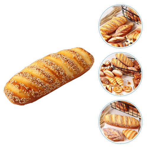 2pcs Fake Bread Artificial Bread Model Küche Fotografie Requisite künstliche - Zdjęcie 10 z 12
