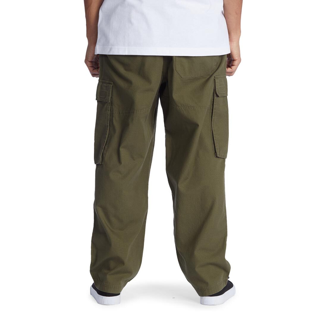 DC The Tundra Baggy Cargo Pants - Ivy Green | eBay UK