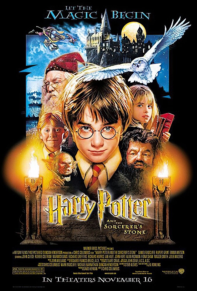 Harry Potter And The Sorcerer's Stone - Movie Poster