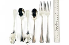 Vintage Oneida Pearl Stainless Steel Lot of 4 Spoons / 2 Forks