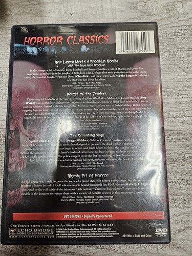 GREAT HORROR CLASSICS - Great Horror Classics (4 DVD = 16 Movies). - Picture 9 of 10