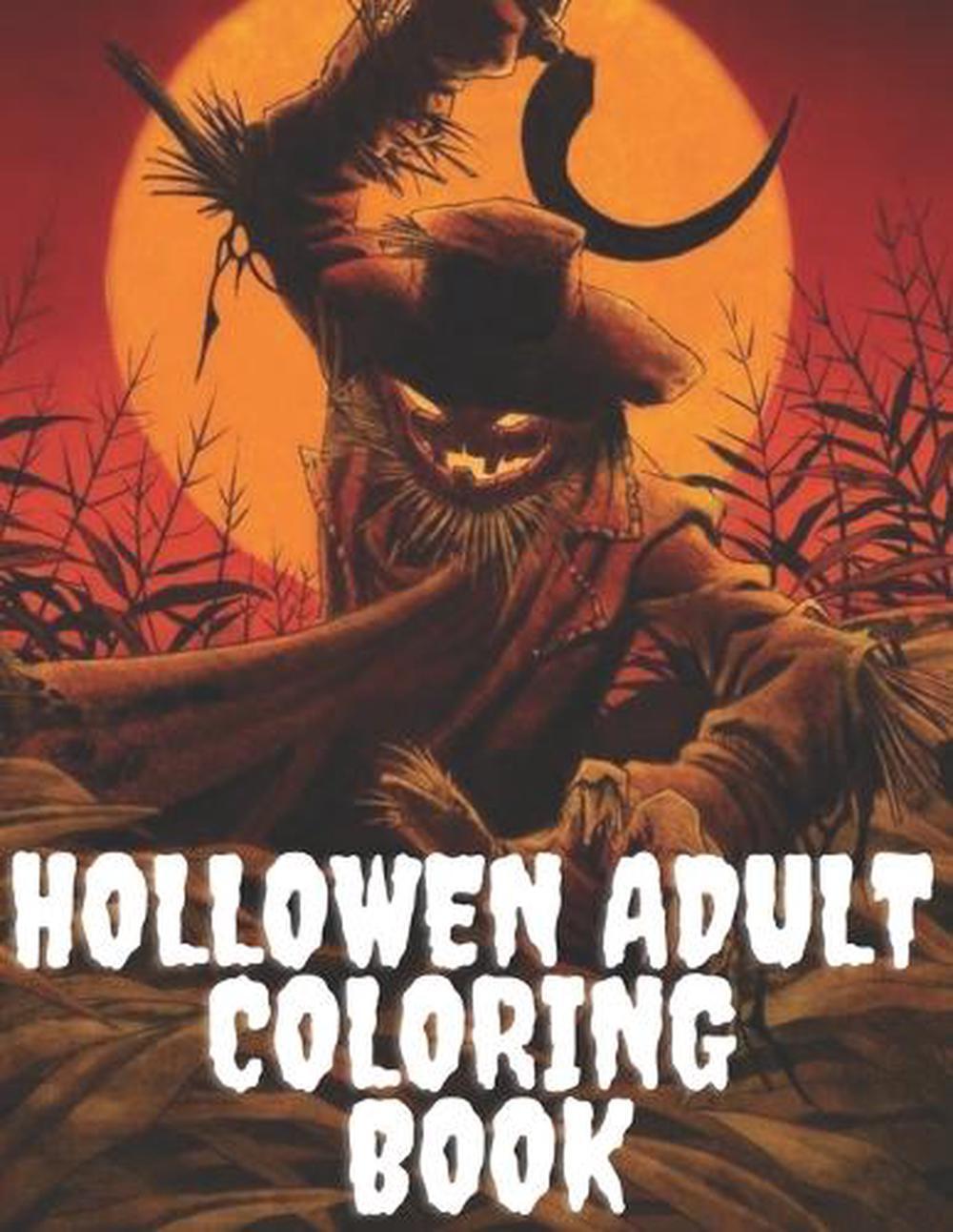 Halloween Adult coloring book by Kartas Michigan Paperback Book
