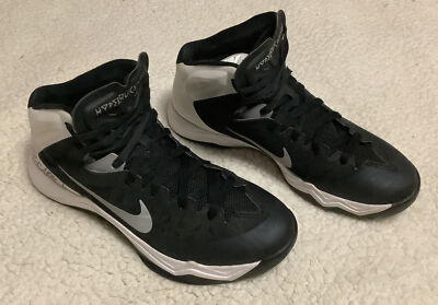 Essence Carson Autograph NIKE Zoom HyperQuickness Blk&Wht Sneakers MEN'S Size 10