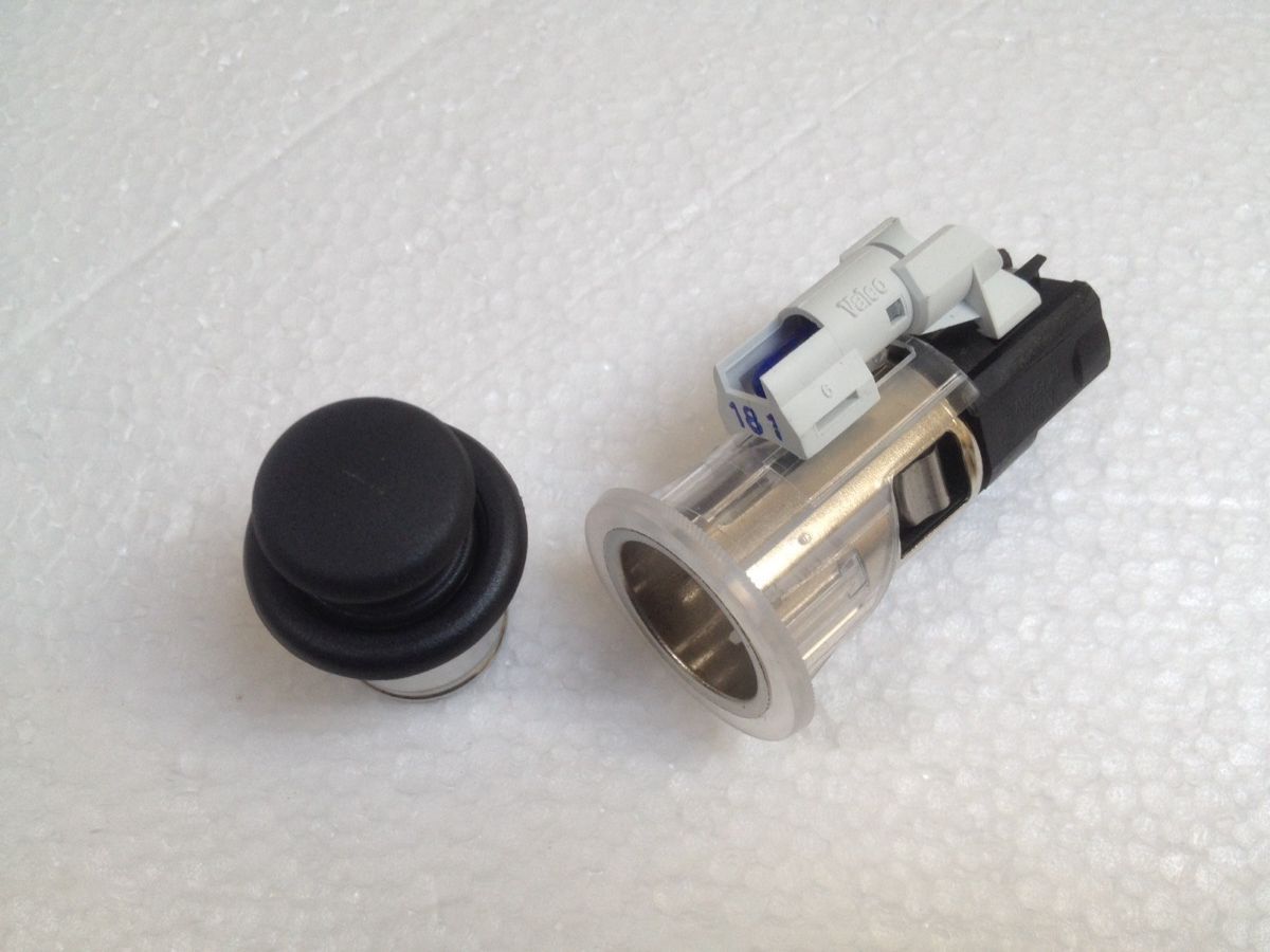 NEW VALEO CIGARETTE LIGHTER + SOCKET, BLUE BULB AUDI VW PEUGEOT CITROEN  RENAULT
