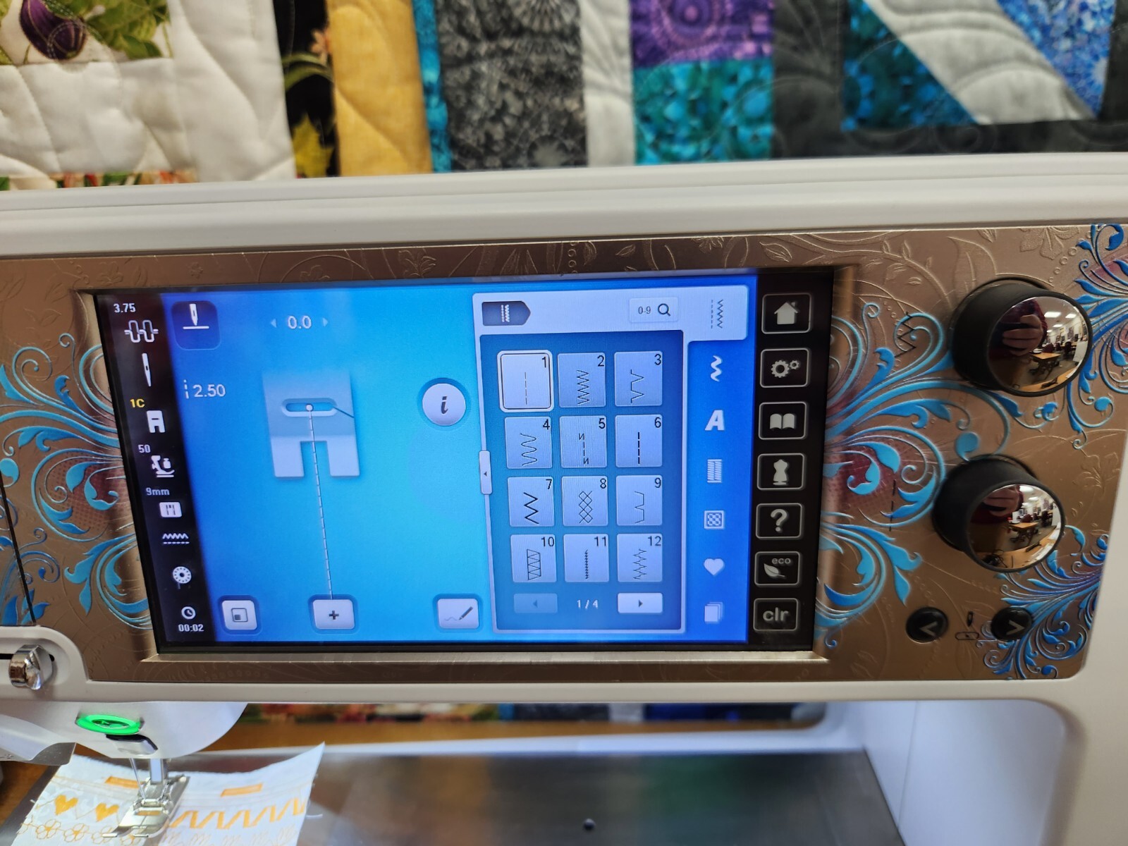 Bernina 880 Sterling Edition Sewing/Embroidery Machine! Serviced! See