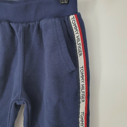 Tommy Hilfiger Sweatpants Boys Youth 6X Navy Blue Elastic Waistband - Picture 5 of 12