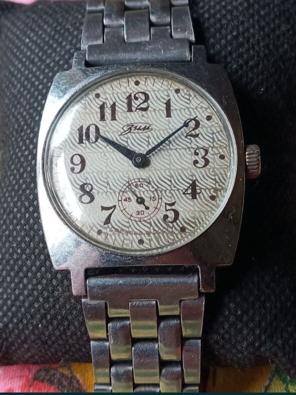 Orologio Vintage Sovietico Pobeda ZIM Orologio da polso Meccanico
