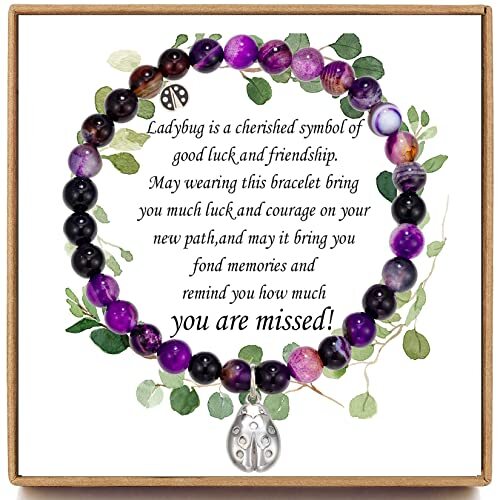 Farewell Gifts for Coworkers, Farewell Bracelet, Going Away Gifts for Friends, C