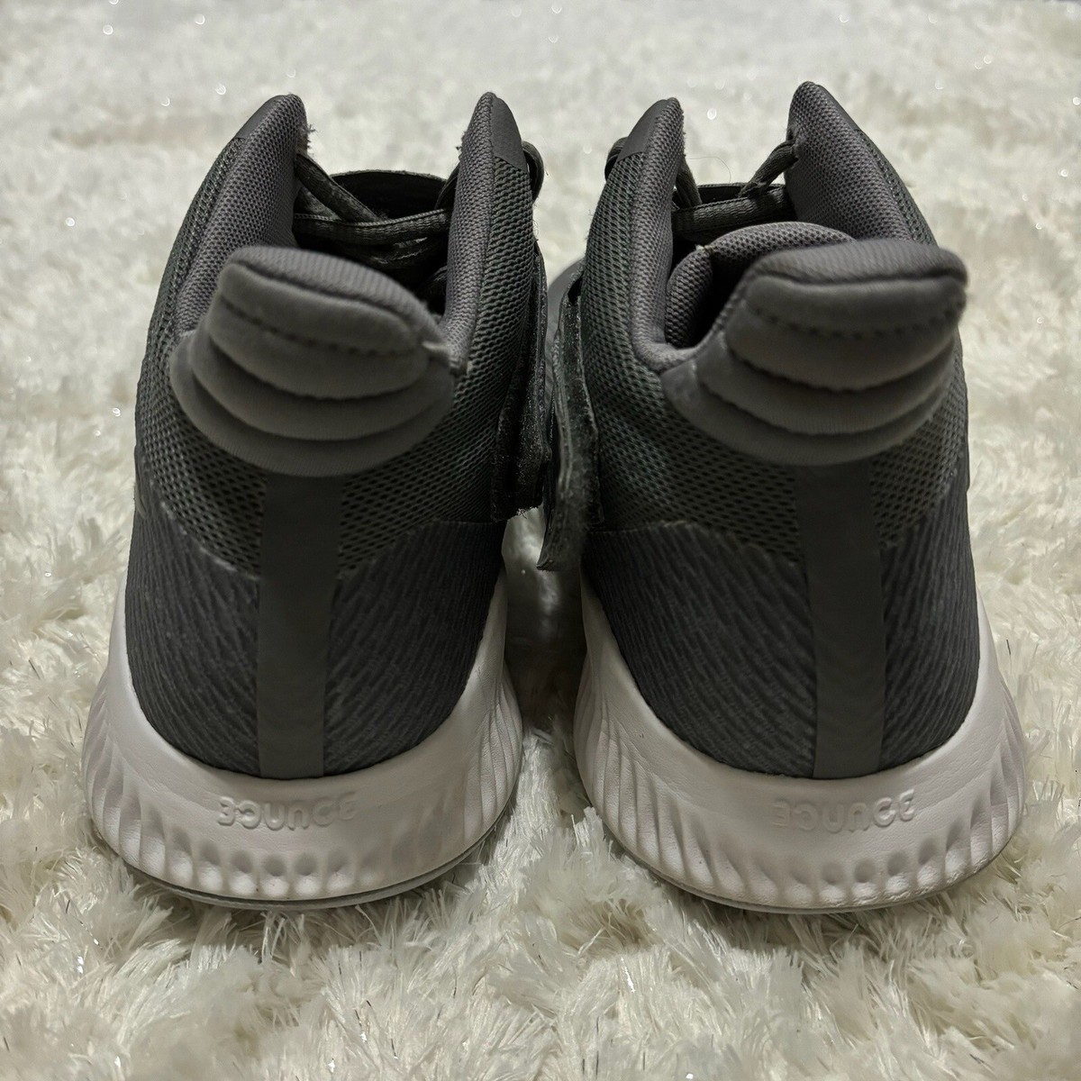 Adidas Explosive Bounce 2018 Gray White Men Basketball Shoes
