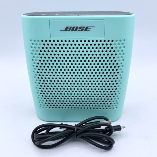 BOSE Soundlink Color Model 415859 Bluetooth Portable Speaker Mint Green Tested
