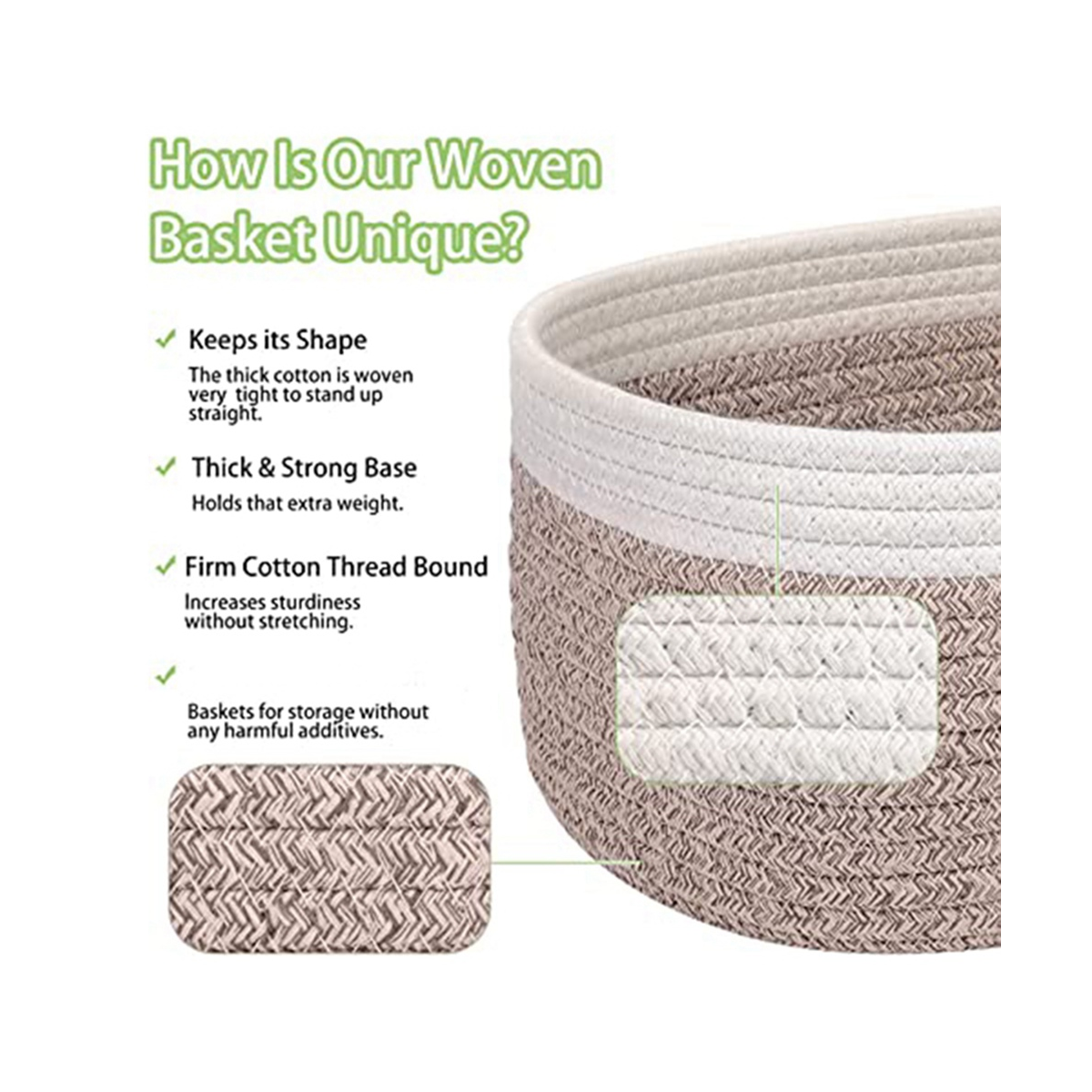 4Piece Set Square Storage Basket Toy Storage Basket N9B76801 eBay