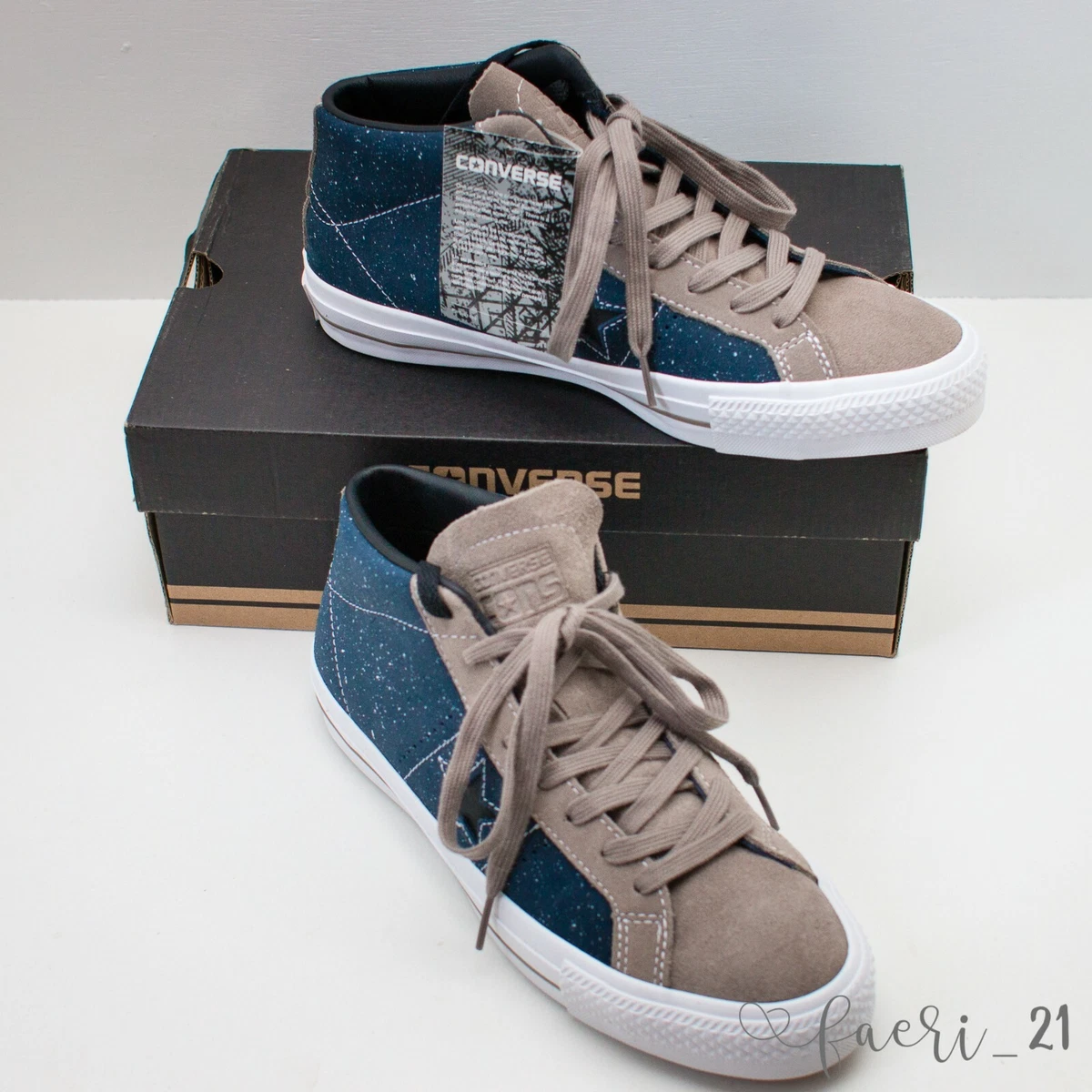 Converse one star pro suede mid discount