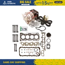 Head Gasket Set Timing Belt Kit Fit 89-95 Geo Tracker Suzuki Sidekick G16KC