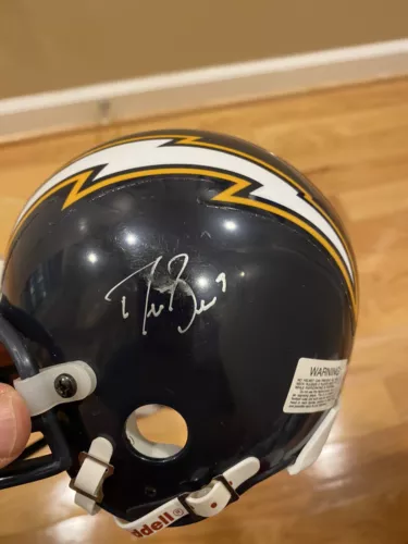 Drew Brees Chargers Signed Mini Football Helmet PSA DNA Saints NFL HOF Saints